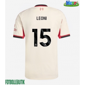 Liverpool Giovanni Leoni #15 Bortatröja 2025-26 Kortärmad